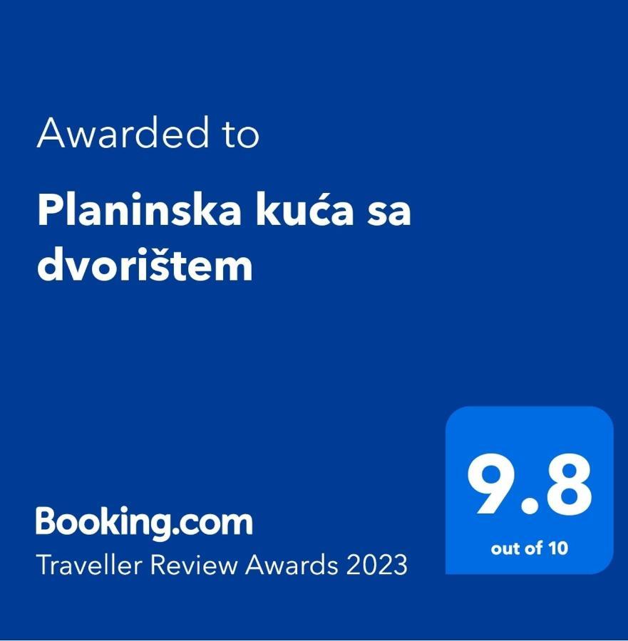 Planinska Kuca Sa Dvoristem Villa ซลาตีบอร์ ภายนอก รูปภาพ